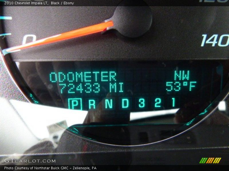 Black / Ebony 2010 Chevrolet Impala LT