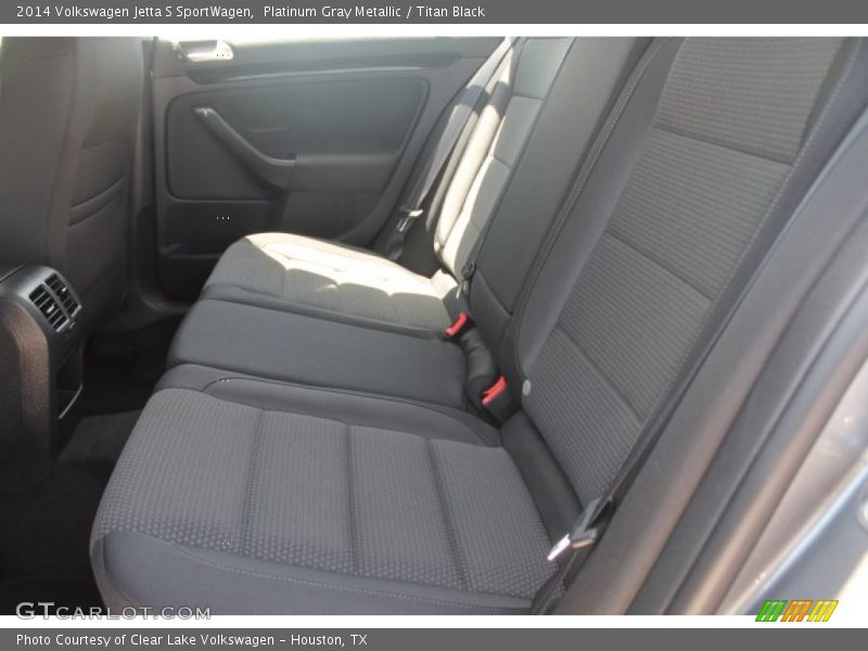 Platinum Gray Metallic / Titan Black 2014 Volkswagen Jetta S SportWagen