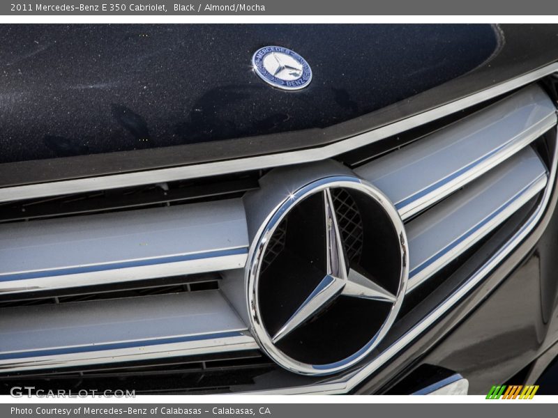 Black / Almond/Mocha 2011 Mercedes-Benz E 350 Cabriolet