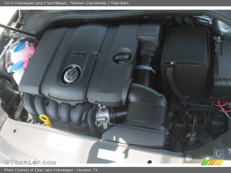 Platinum Gray Metallic / Titan Black 2014 Volkswagen Jetta S SportWagen