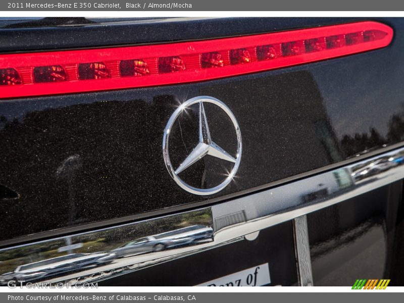 Black / Almond/Mocha 2011 Mercedes-Benz E 350 Cabriolet
