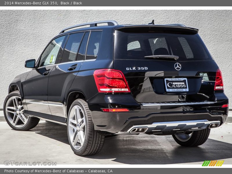 Black / Black 2014 Mercedes-Benz GLK 350