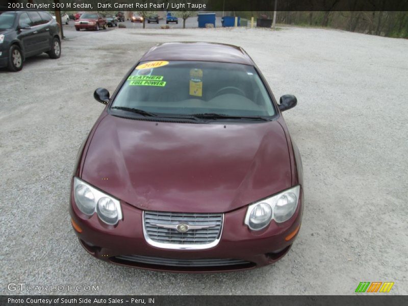 Dark Garnet Red Pearl / Light Taupe 2001 Chrysler 300 M Sedan