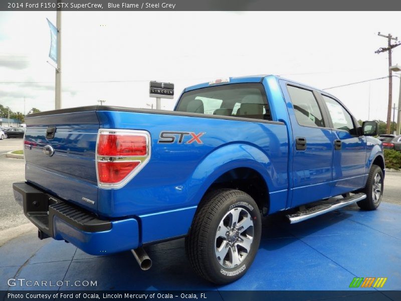 Blue Flame / Steel Grey 2014 Ford F150 STX SuperCrew