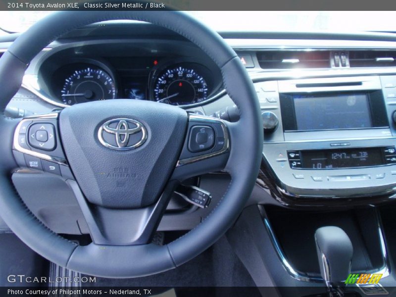 Classic Silver Metallic / Black 2014 Toyota Avalon XLE