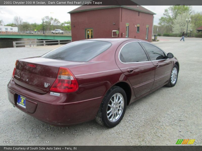 Dark Garnet Red Pearl / Light Taupe 2001 Chrysler 300 M Sedan