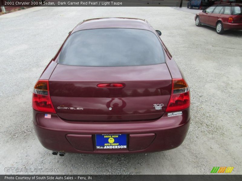 Dark Garnet Red Pearl / Light Taupe 2001 Chrysler 300 M Sedan