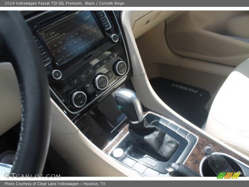 Black / Cornsilk Beige 2014 Volkswagen Passat TDI SEL Premium
