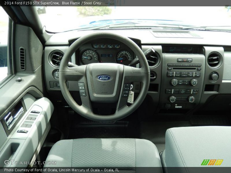 Blue Flame / Steel Grey 2014 Ford F150 STX SuperCrew
