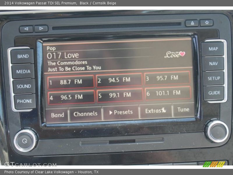Black / Cornsilk Beige 2014 Volkswagen Passat TDI SEL Premium