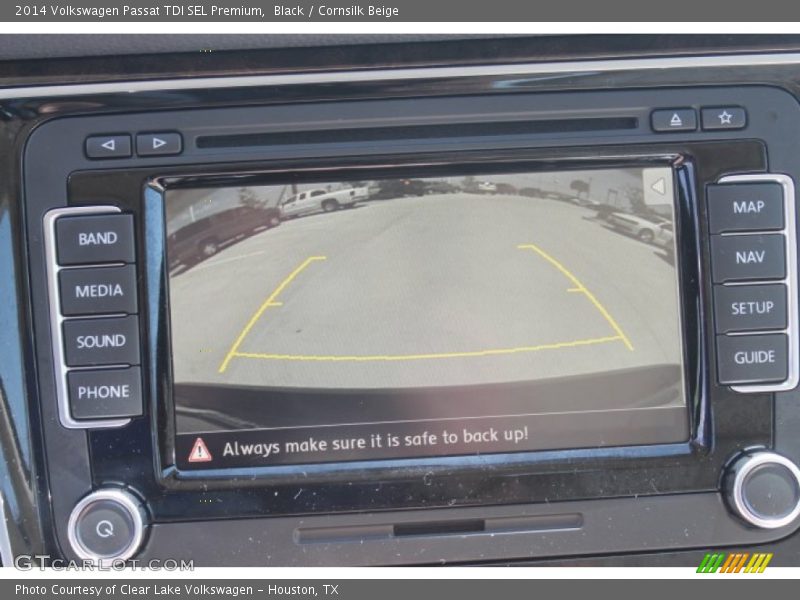Black / Cornsilk Beige 2014 Volkswagen Passat TDI SEL Premium