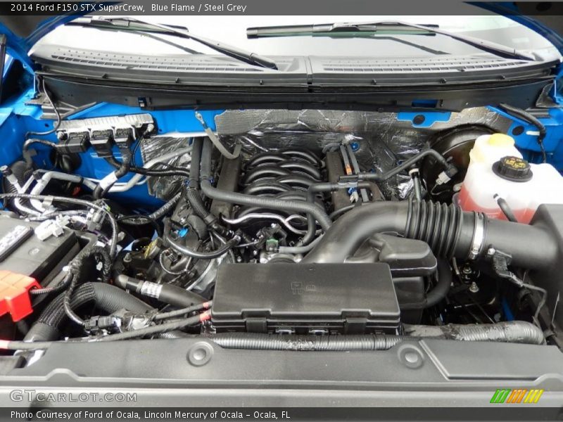 Blue Flame / Steel Grey 2014 Ford F150 STX SuperCrew