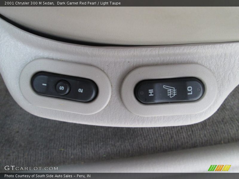 Dark Garnet Red Pearl / Light Taupe 2001 Chrysler 300 M Sedan
