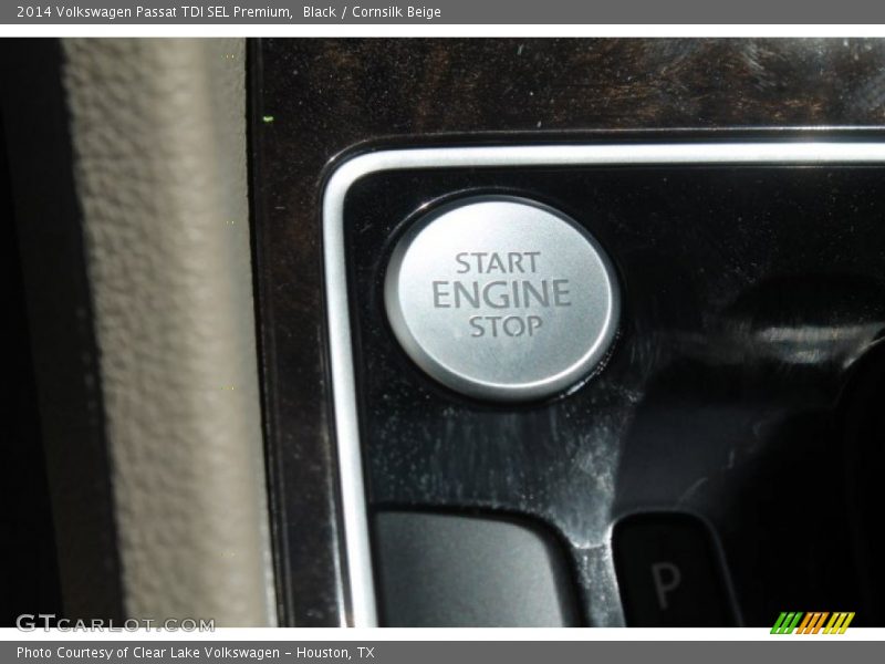 Black / Cornsilk Beige 2014 Volkswagen Passat TDI SEL Premium