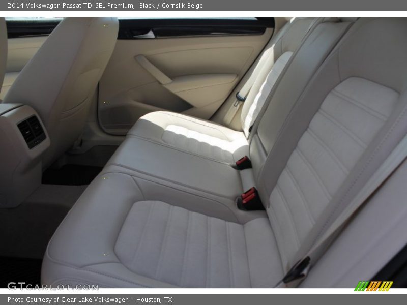 Black / Cornsilk Beige 2014 Volkswagen Passat TDI SEL Premium