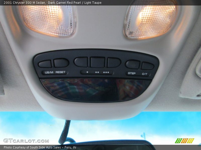 Dark Garnet Red Pearl / Light Taupe 2001 Chrysler 300 M Sedan