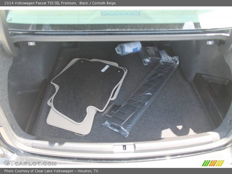 Black / Cornsilk Beige 2014 Volkswagen Passat TDI SEL Premium