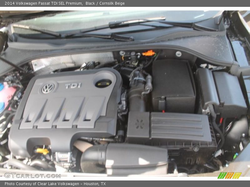 Black / Cornsilk Beige 2014 Volkswagen Passat TDI SEL Premium