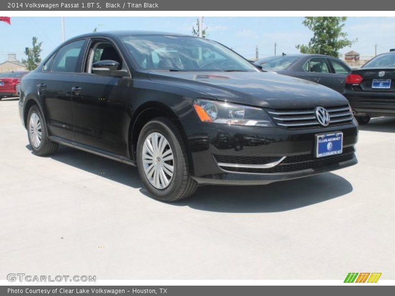 Black / Titan Black 2014 Volkswagen Passat 1.8T S