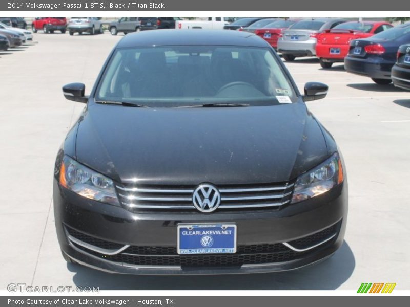 Black / Titan Black 2014 Volkswagen Passat 1.8T S