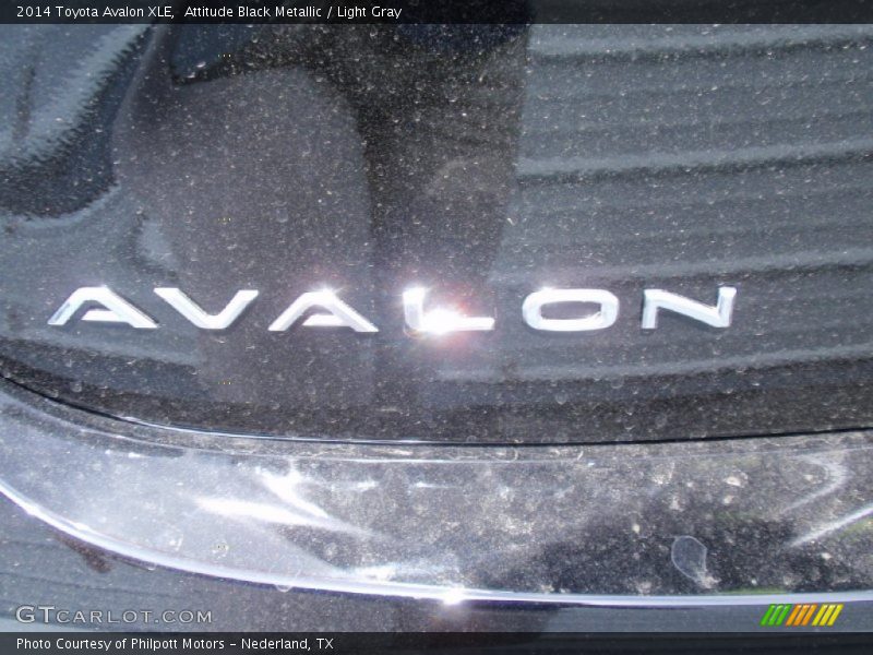 Attitude Black Metallic / Light Gray 2014 Toyota Avalon XLE