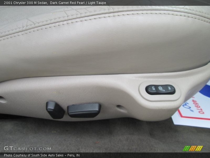 Dark Garnet Red Pearl / Light Taupe 2001 Chrysler 300 M Sedan