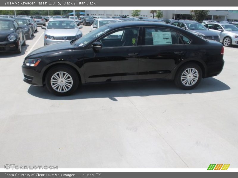 Black / Titan Black 2014 Volkswagen Passat 1.8T S