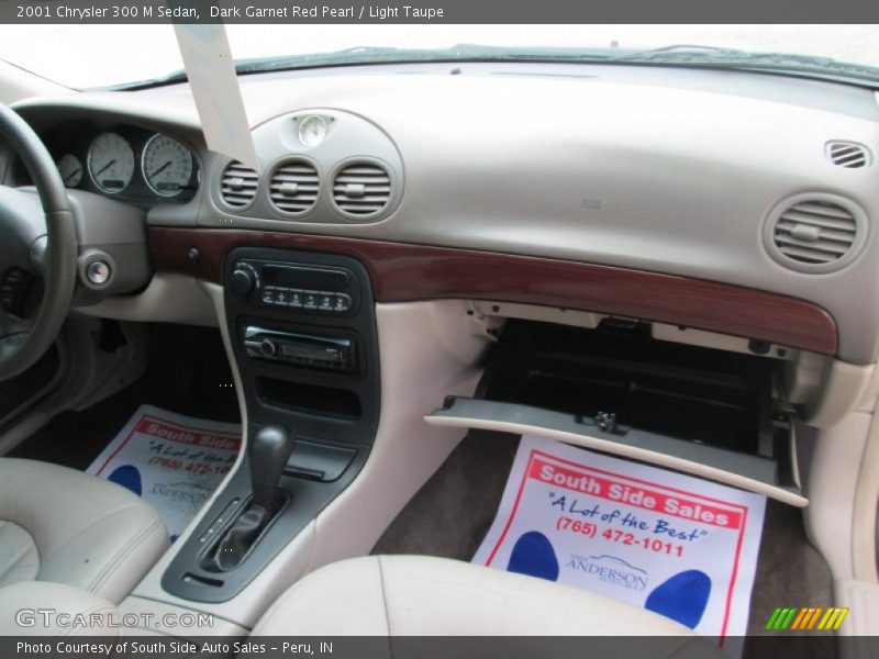 Dark Garnet Red Pearl / Light Taupe 2001 Chrysler 300 M Sedan