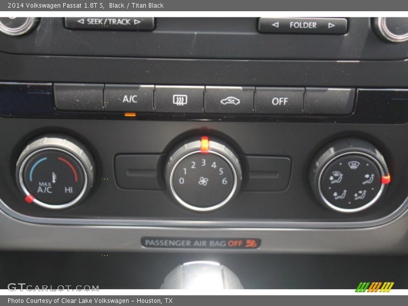 Black / Titan Black 2014 Volkswagen Passat 1.8T S