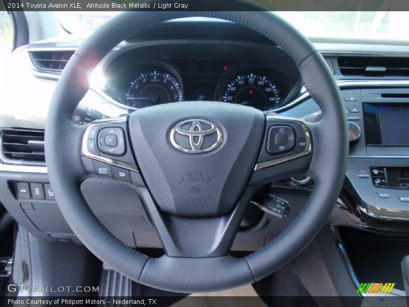 Attitude Black Metallic / Light Gray 2014 Toyota Avalon XLE