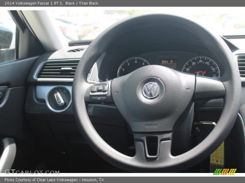 Black / Titan Black 2014 Volkswagen Passat 1.8T S