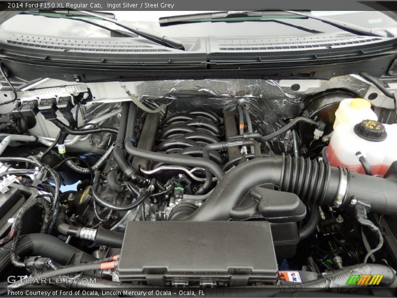  2014 F150 XL Regular Cab Engine - 5.0 Liter Flex-Fuel DOHC 32-Valve Ti-VCT V8