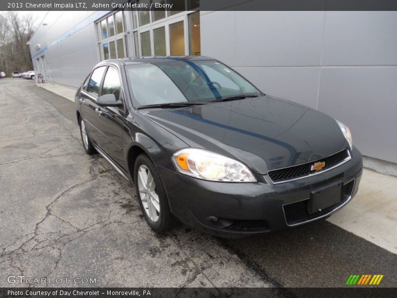 Ashen Gray Metallic / Ebony 2013 Chevrolet Impala LTZ
