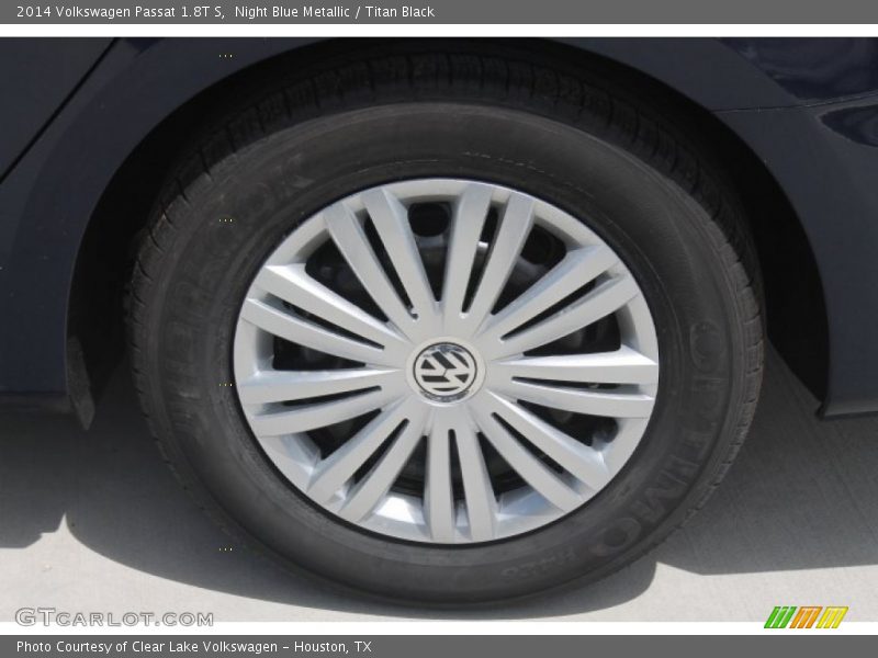 Night Blue Metallic / Titan Black 2014 Volkswagen Passat 1.8T S