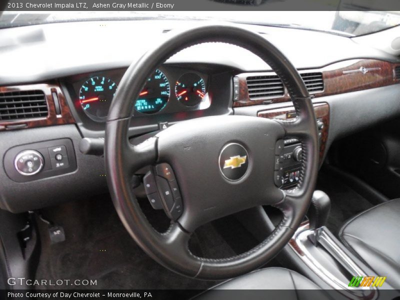 Ashen Gray Metallic / Ebony 2013 Chevrolet Impala LTZ