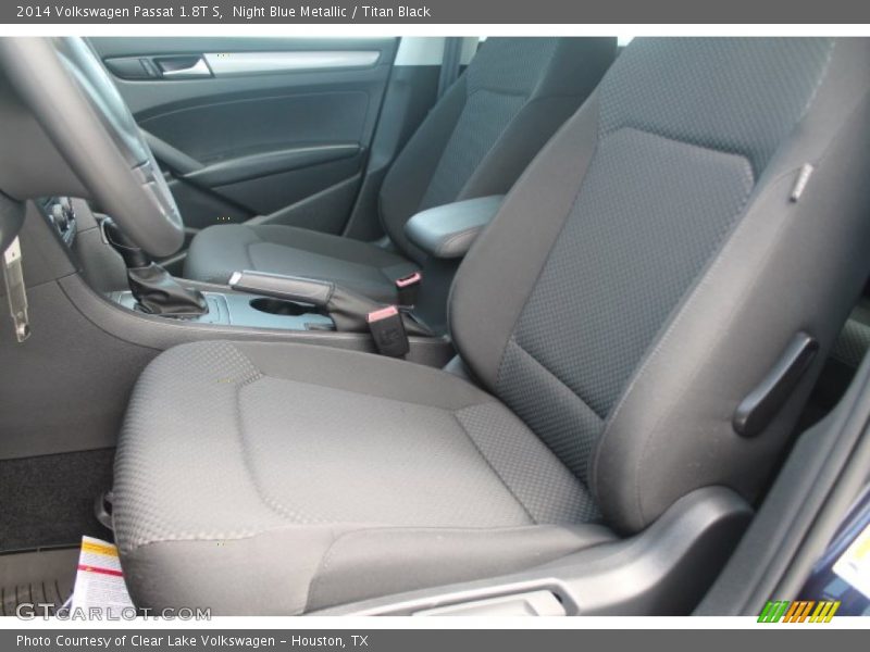 Night Blue Metallic / Titan Black 2014 Volkswagen Passat 1.8T S