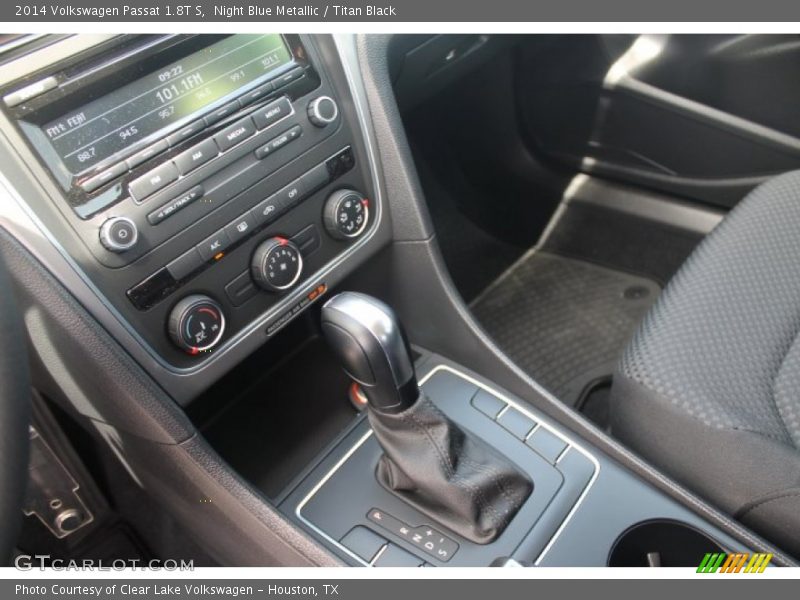 Night Blue Metallic / Titan Black 2014 Volkswagen Passat 1.8T S