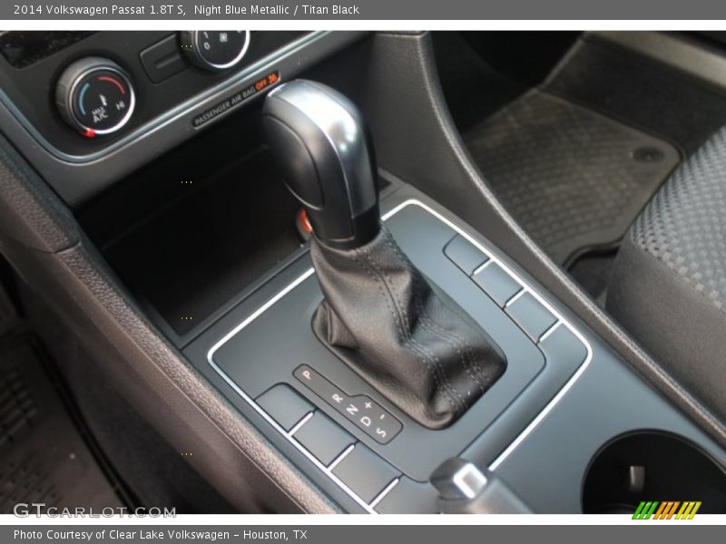 Night Blue Metallic / Titan Black 2014 Volkswagen Passat 1.8T S