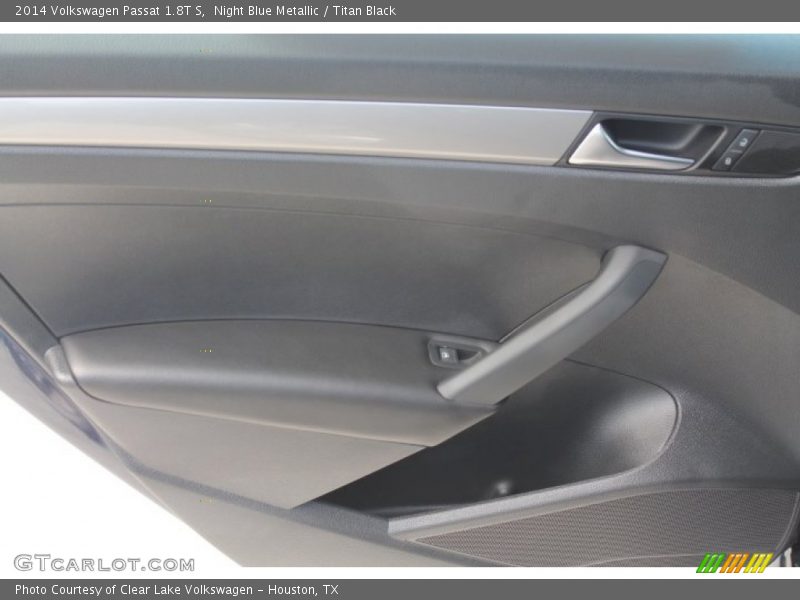 Night Blue Metallic / Titan Black 2014 Volkswagen Passat 1.8T S