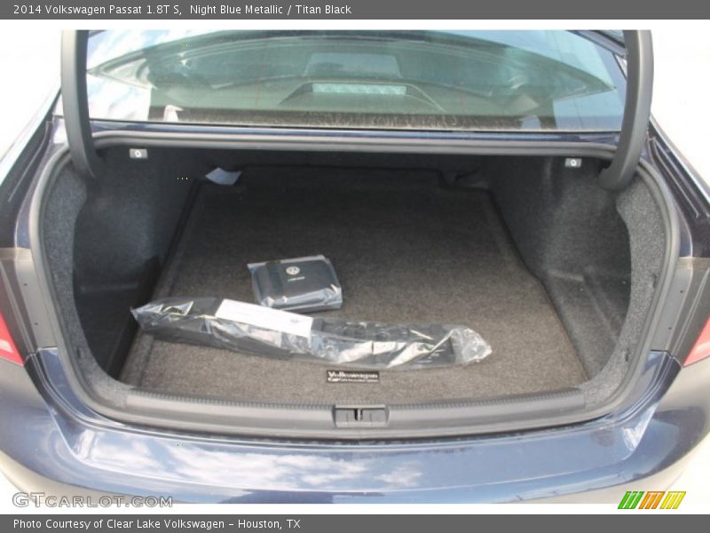 Night Blue Metallic / Titan Black 2014 Volkswagen Passat 1.8T S