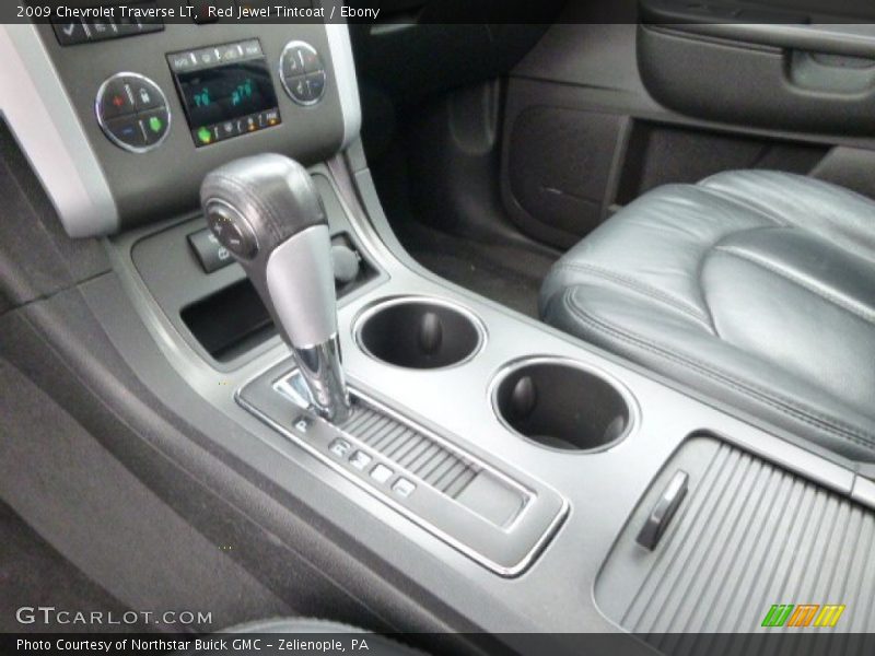 Red Jewel Tintcoat / Ebony 2009 Chevrolet Traverse LT
