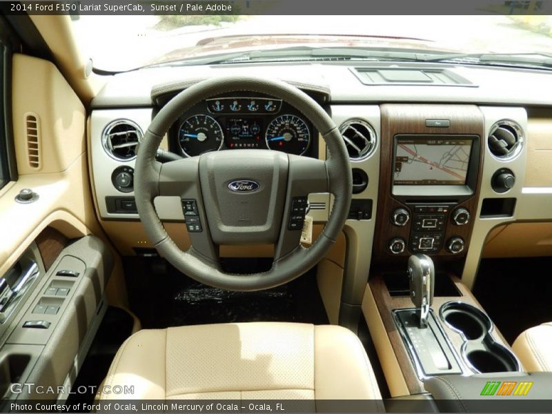 Dashboard of 2014 F150 Lariat SuperCab