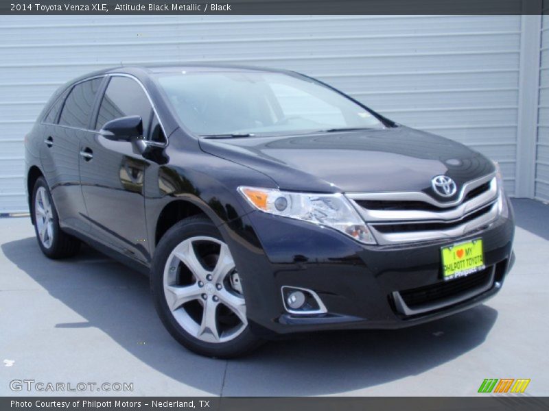Attitude Black Metallic / Black 2014 Toyota Venza XLE