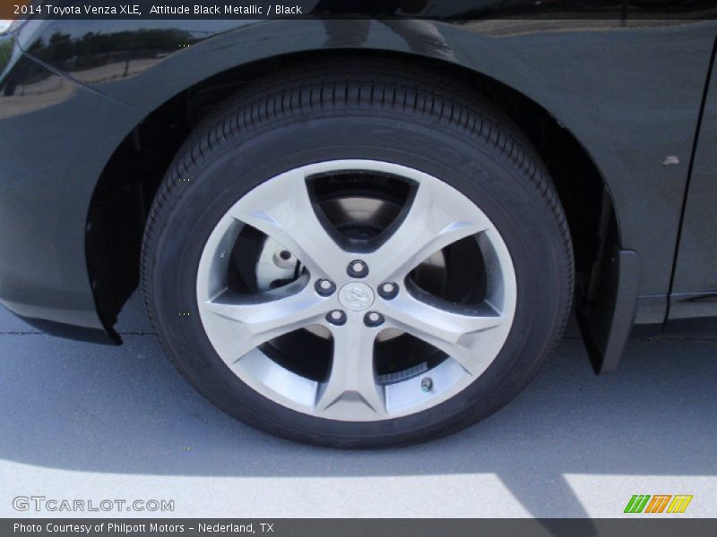 Attitude Black Metallic / Black 2014 Toyota Venza XLE