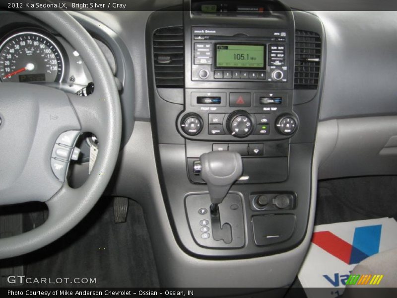 Bright Silver / Gray 2012 Kia Sedona LX