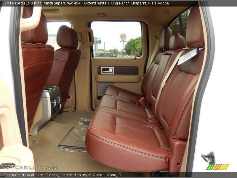 Oxford White / King Ranch Chaparral/Pale Adobe 2014 Ford F150 King Ranch SuperCrew 4x4