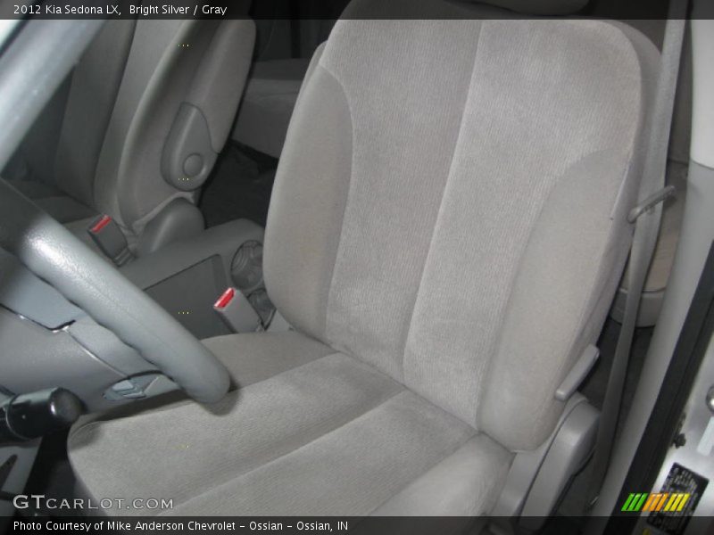 Bright Silver / Gray 2012 Kia Sedona LX