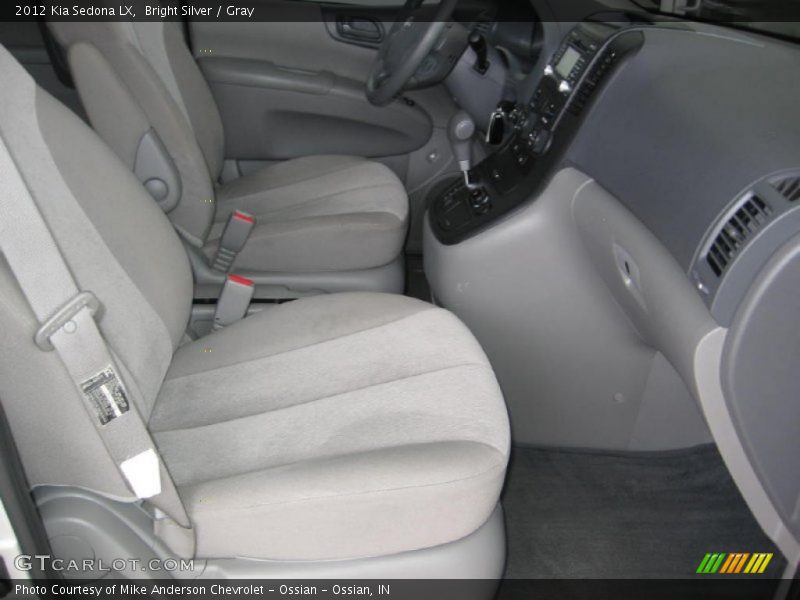 Bright Silver / Gray 2012 Kia Sedona LX