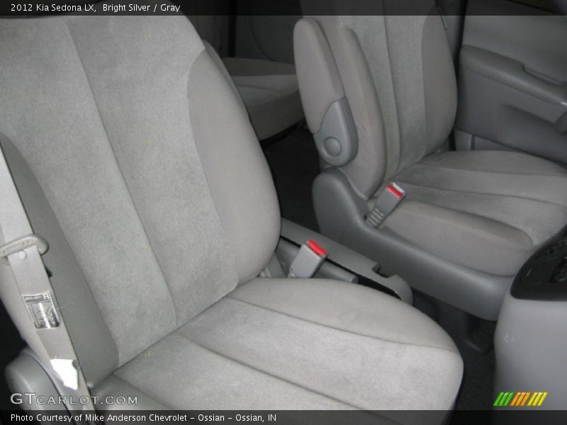 Bright Silver / Gray 2012 Kia Sedona LX