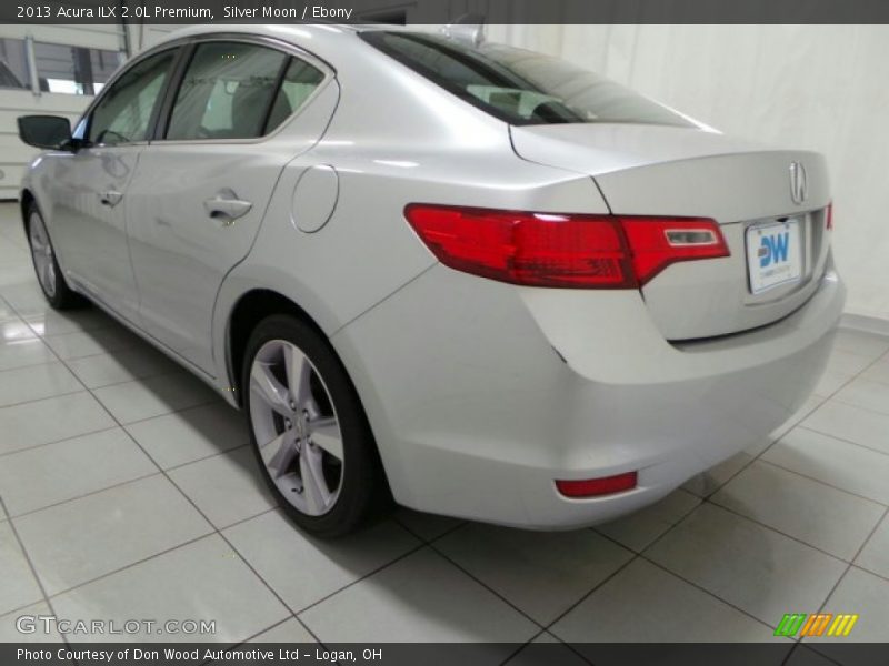 Silver Moon / Ebony 2013 Acura ILX 2.0L Premium